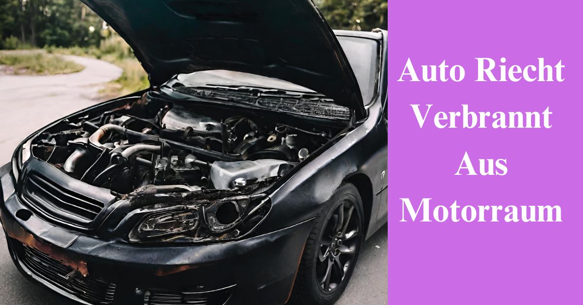 Auto Riecht Verbrannt Aus Motorraum