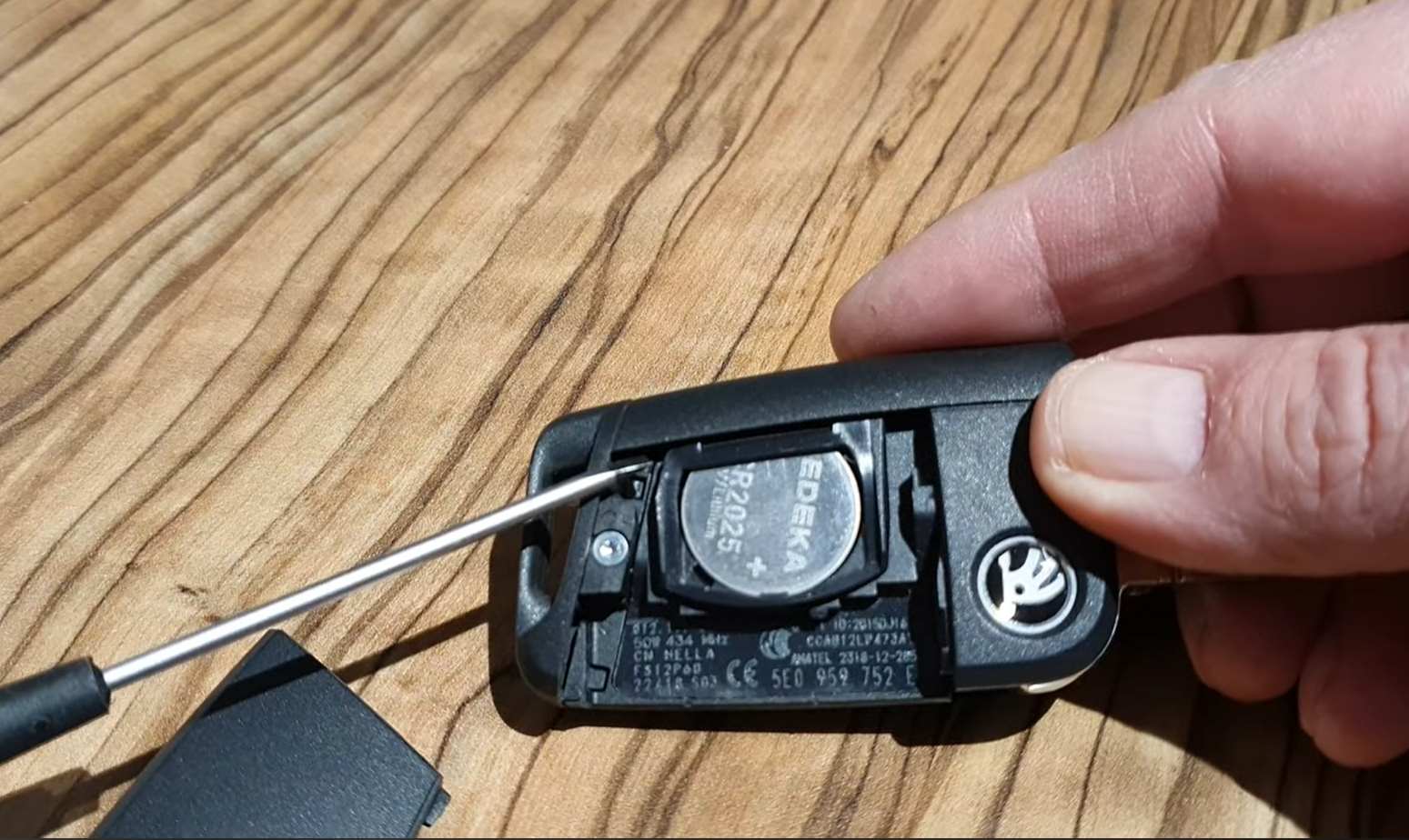 Octavia Schlüssel Batterie