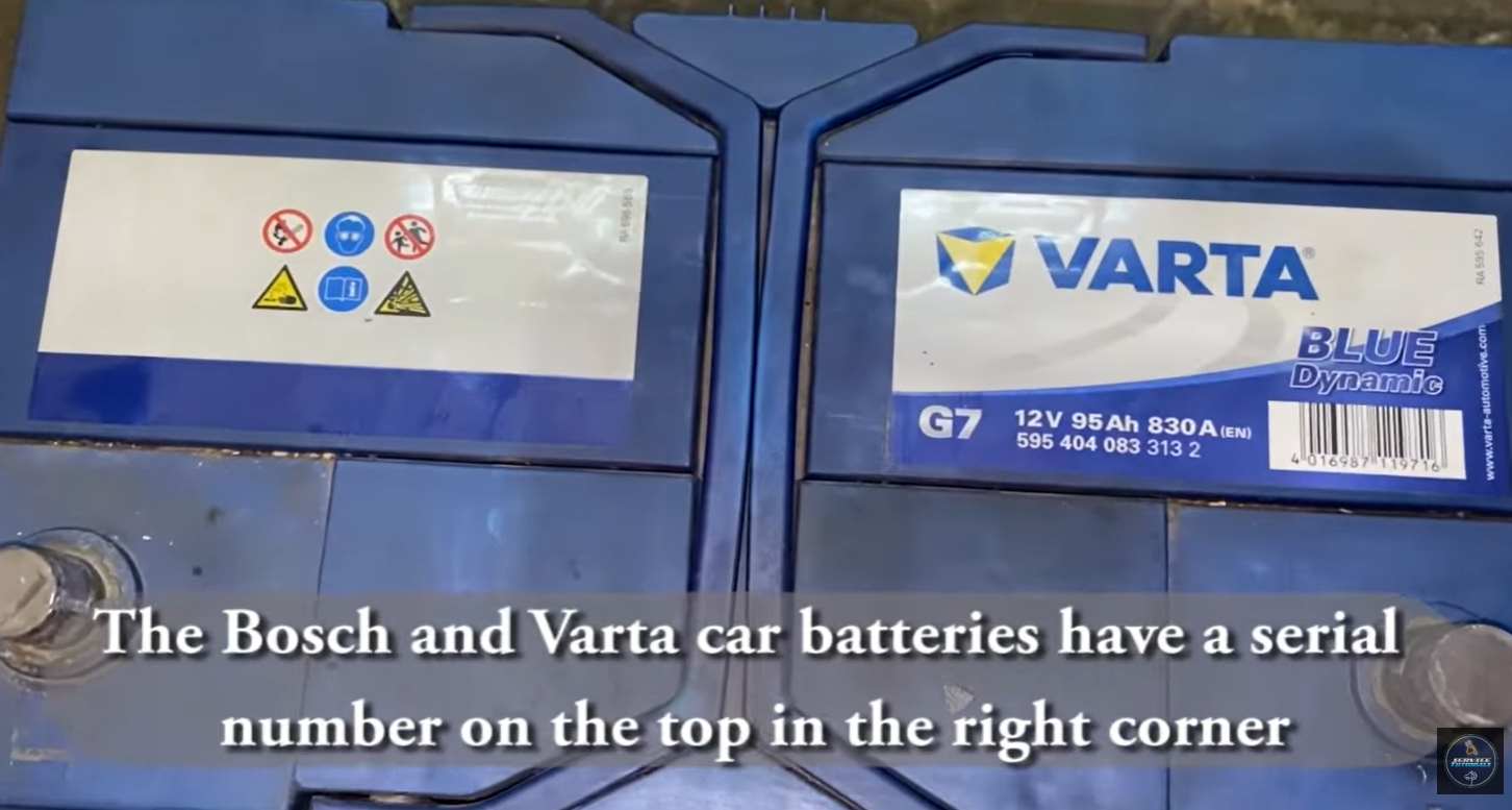 Varta Batterie Code Entschlüsseln