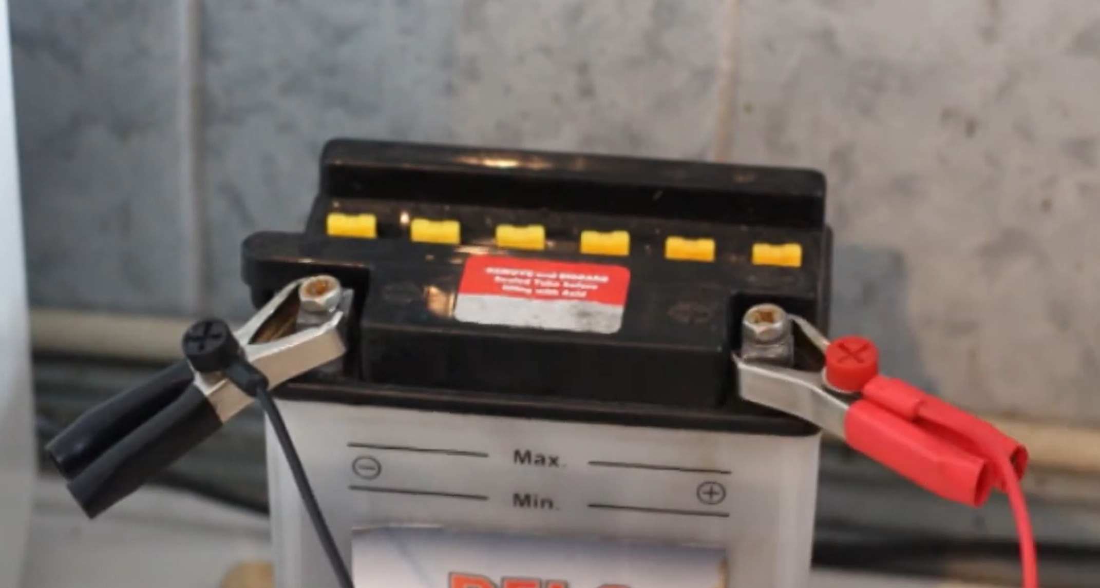 Zellenschluss Batterie